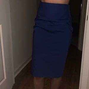 High waisted business skirt